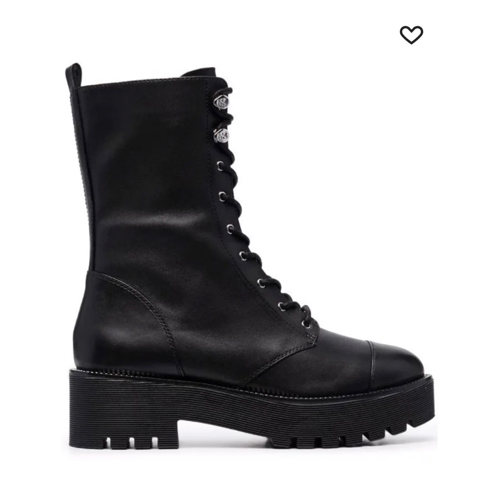 Bryce Leather Platform Combat Boot